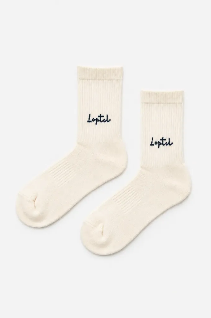 BASE:SOCK 01 - White
